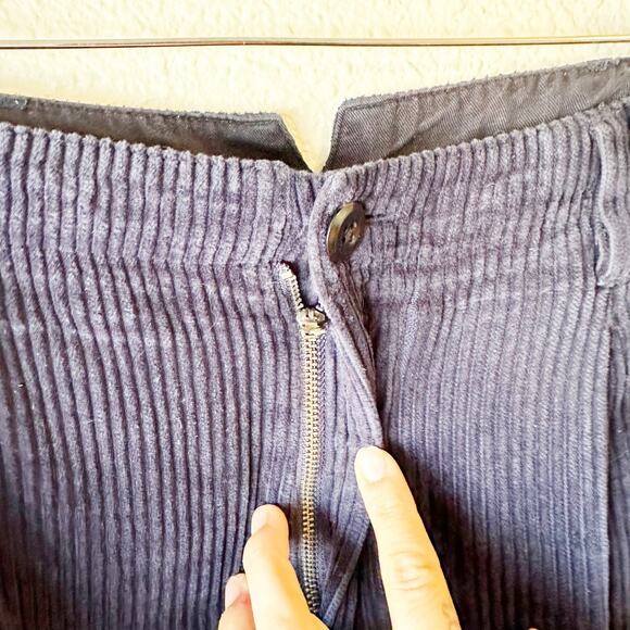 Alex Mill Rugged Boy Pant Navy Blue Corduroy Trouser Pants Women's sz 12 - Picture 5 of 10